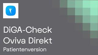 DiGA-Check Oviva Direkt (Patientenversion)