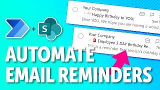 Send Emails Based on a  Date Column in SharePoint with Microsoft Power Automate