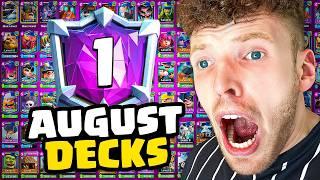 TOP 5 *BESTE* DECKS im AUGUST UPDATE!  | Clash Royale Deutsch