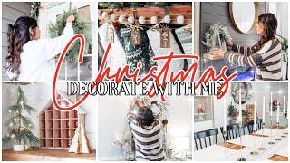 2022 COZY CHRISTMAS DECORATE WITH ME | CHRISTMAS DECOR IDEAS | MORE WITH MORROWS