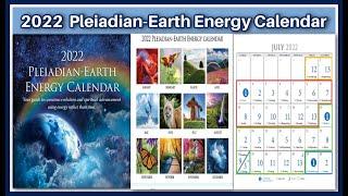 The Essential 2022 Pleiadian-Earth Energy Calendar by Pia Orleane & Cullen Baird Smith, w/ Laarkmaa