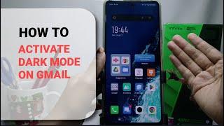 How To Enable Dark Mode On Gmail App In Android Phone