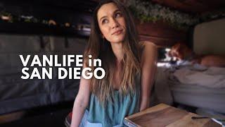 a day in the van life living in the city | Solo Female Vanlife