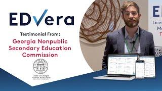 EDvera Testimonials: Georgia Nonpublic Secondary Education Commission