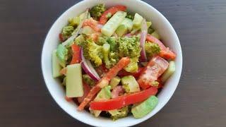 How to make broccoli and avocado salad