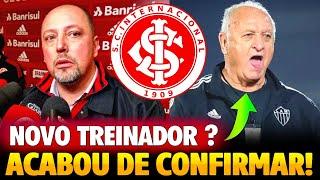 URGENTE! FELIPÃO É O NOVO TÉCNICO DO INTER?! FOI CONFIRMADO AGORA! ÚLTIMAS NOTÍCIAS DO INTER HOJE!