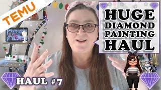 Diamond Painting Haul 7 | Huge Temu Haul