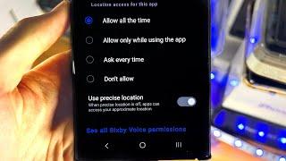 How To Change Location on Samsung Galaxy S23 Ultra!