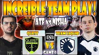 TEAM LIQUID VS QUEST BO3[GAME 1] ELIMINACIÓN - NISHA, BOXI VS ATF, NOOB - BALI MAJOR 2023 - ESB DOTA