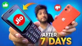 I SWITCHED to *JIO BHARAT B1* for 7 Days! ️ My Experience & Honest Review!