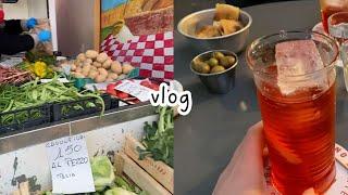 vlog in Italian: al mercato rionale, dal parrucchiere, aperitivo di buon'ora (Subs)