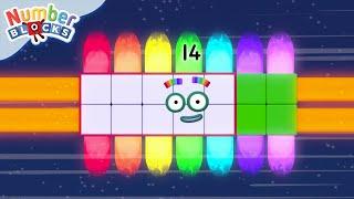 Diwali Lights and Colours  | Learn to Count | @Numberblocks