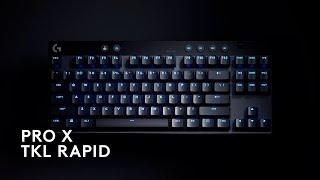 Introducing the PRO X TKL RAPID analog gaming keyboard