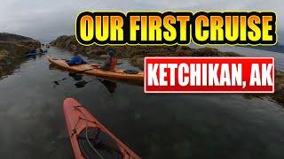 Our First Cruise Ever! | Alaska | Celebrity Millennium | Ocean Kayaking Ketchikan, Alaska July 2023