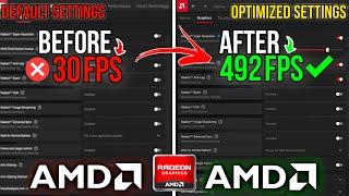 BEST AMD Radeon Settings For GAMING & Performance -  AMD Ultimate GUIDE 2024 *NEW* 