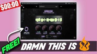 Serious Producers Can't Miss This Free Plugin | Atlas AURALEAK Vocal Compressor |  FL Studio 21