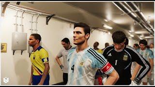 Argentina vs Ecuador ● Gameplay Clásico Pes 2021