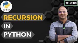 #40 Python Tutorial for Beginners | Recursion