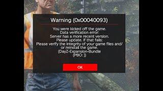 FIX - DayZ Data Verification Error - DZSA Launcher