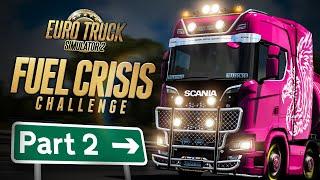 Fuel Crisis Challenge Part 2 - Euro Truck Simulator 2 Race