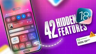 42 SURPRISING iOS 18 Hidden Features ️ Crazy Top Changes ️ YOU MUST TRY!!