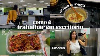 Um dia na minha vida CLT (trabalhar pra uma empresa rs) | *pedi demissão