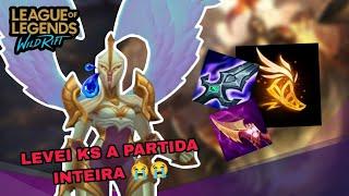 FIZ KAYLE DE PEZINHO PRA LEVAR KS DO MEU TIME!!! - LEAGUE OF LEGENDS - WILD RIFT