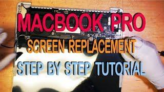 Macbook Pro 13" 2015 Screen Replacement - Step by step tutorial