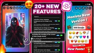 Honista lite v3 NEW 20 Features  Honista iPhone Story Setting | iOS Instagram on Android