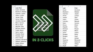 How to Separate First and Last Names in Google Sheets