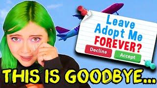 I Played ADOPT ME Until I *MOVED AWAY*...is this goodbye? (roblox)