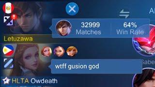 MY LAST GUSION MATCH BEFORE 33000 MATCHES!! VICTORY OR DEFEAT??