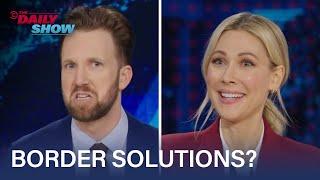 Jordan Klepper & Desi Lydic "Solve" the Border Crisis | The Daily Show