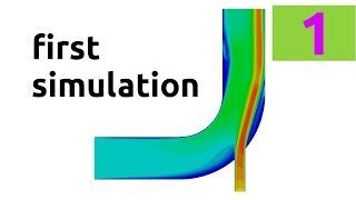 How to run your first simulation in OpenFOAM® - Part 1 - tutorial (download link to msh files below)