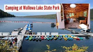 Camping at Wallowa Lake State Park, Oregon