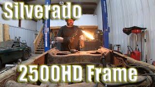 Chevy Silverado 2500HD Frame Repair!