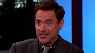 Robert Downey Jr Puts Jimmy Kimmel In his Place - Body Language Drama