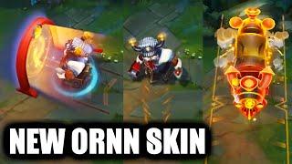 New Train Conductor Ornn Legendary Skin Preview (League of Legends)