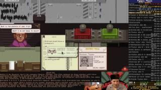 Papers, Please speedrun - ending 19 - 02:46:56 (old WR) Single Segment