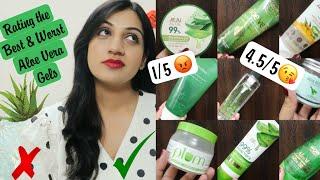 Rating 15 Best & Worst Aloe Vera Gels I Used in 1 Year | Mini Reviews | Will I Recommend These?