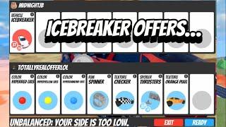 LOOKING AT ICEBREAKER OFFERS!!