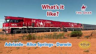 The Ghan - taking Australia's iconic rail journey | Adelaide to Alice Springs