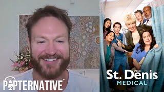 Josh Lawson talks about St. Denis Medical on NBC and much more!