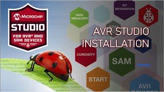 AVR Studio Installation in Windows PC | Atmel Studio | Microchip Studio | IDE | Complete Process