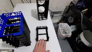 3D Printed HDD Cage - Doubles as CADDY!