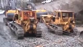 Heavy Equipment Accidents Caught on tape Heavy equipment disasters Excavator fail, skills