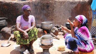 Cooking Most Popular FOOD in Northern Ghana ||African Village Life