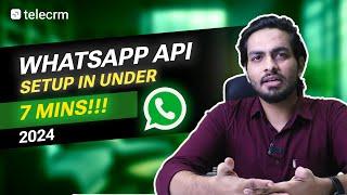 How to setup WhatsApp Cloud API (Hindi) I Telecrm