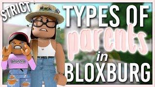 Types of Parents in Bloxburg | ft. Sunset Safari | Bloxburg Skit | alixia