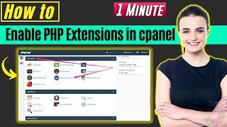 How to enable php extensions in cpanel 2024